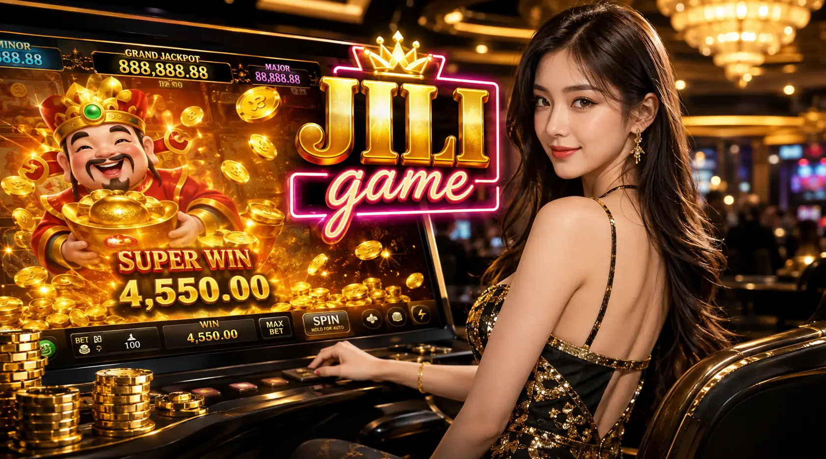 Lần đầu vào JILI, chọn game theo 3 bước